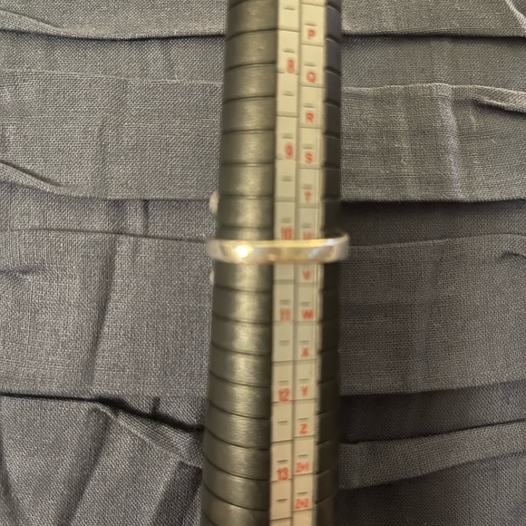 Sterling silver 925 ring w yellow/green/blue stones approximately sz 9-9.5 - Picture 8 of 8